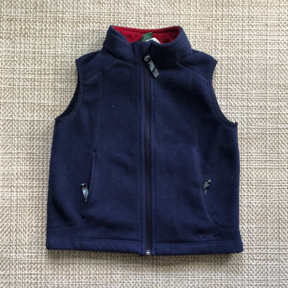 L.L. Bean Fleece Vest (size 5-6)